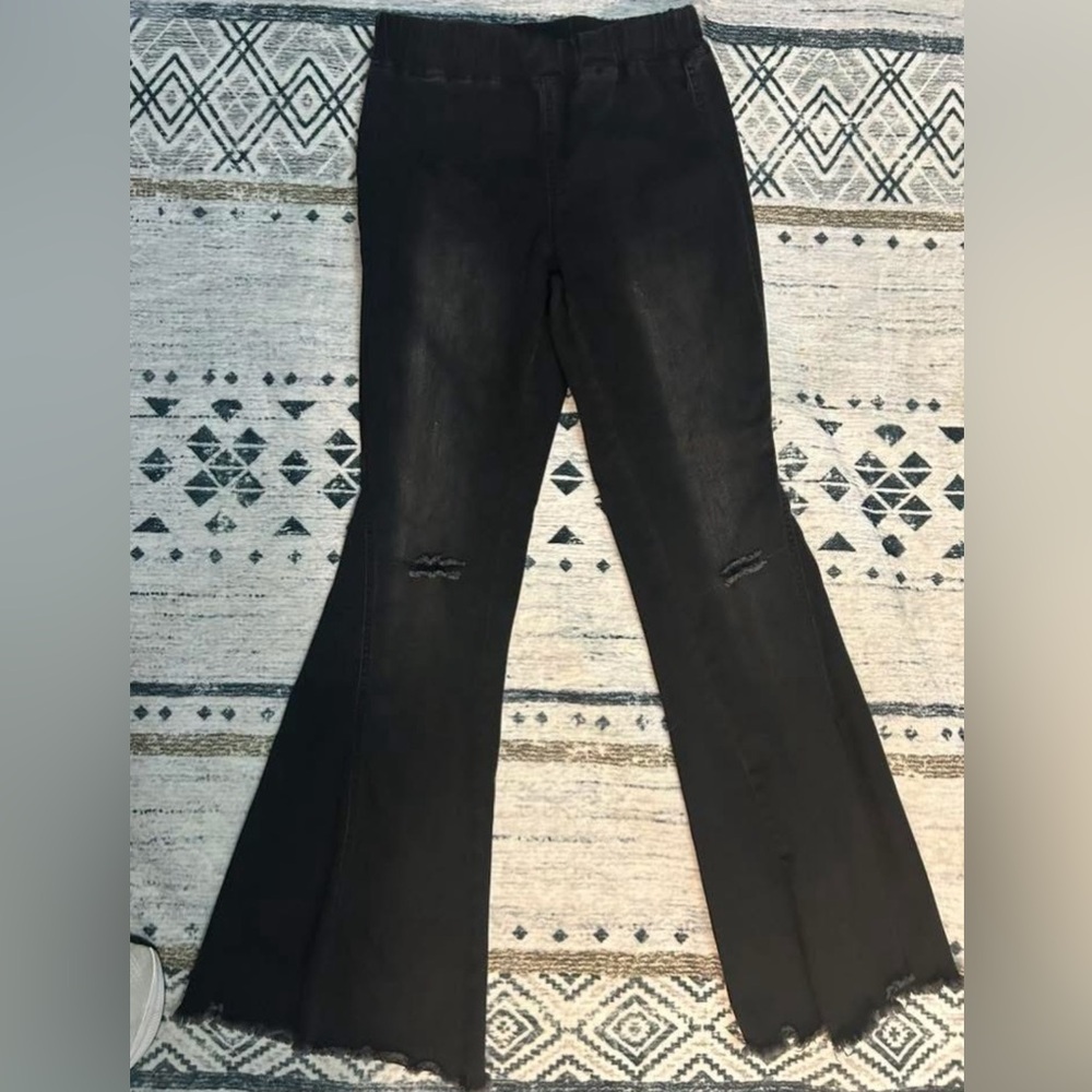 Black Flared Women's Pants
